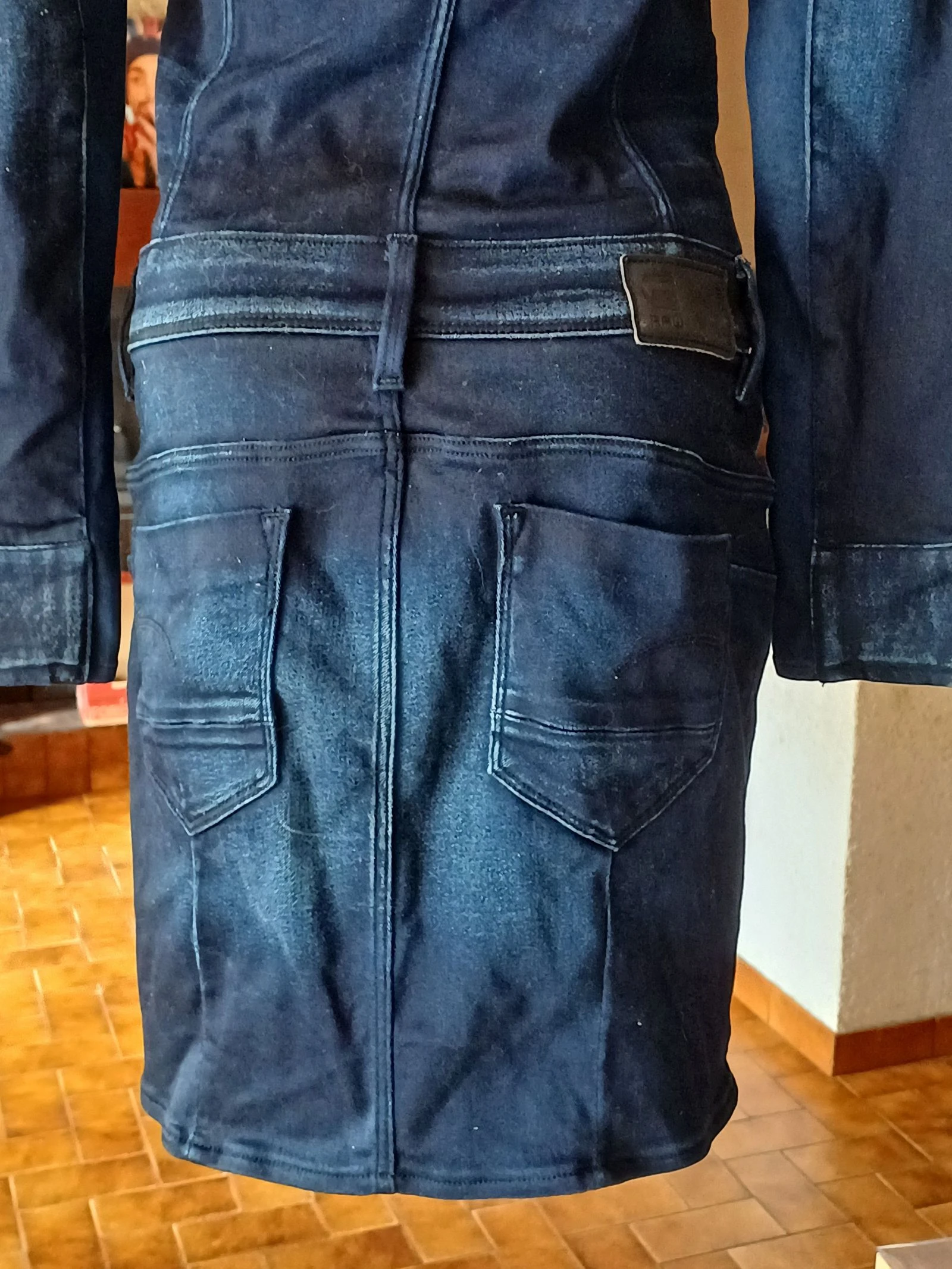 Vestido jeans G Star Gstar tamanho P – photo 9